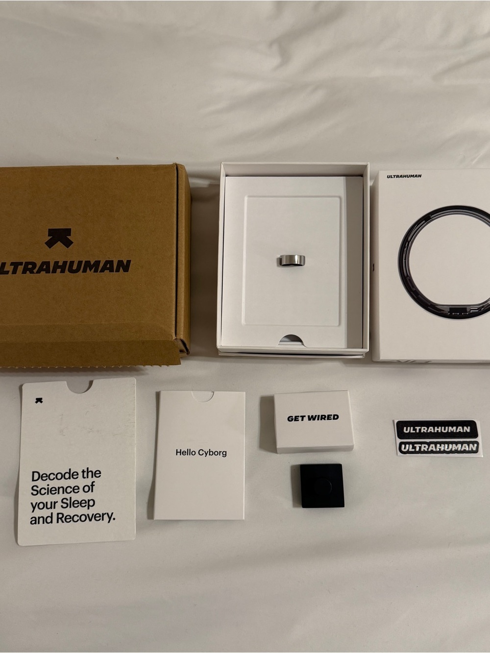 Ultrahuman air Smart Ring size 5 silver
